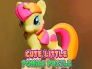 Cute Little Ponies Puzzle