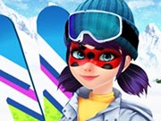 Ladybug Ski Time